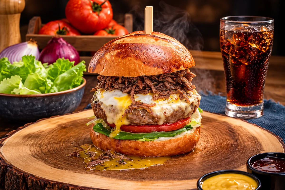 GASSER - Hambúrguer costela 170g — fotografia oficial