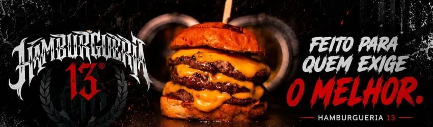 Hamburgueria 13 — Feito para quem exige o melhor
