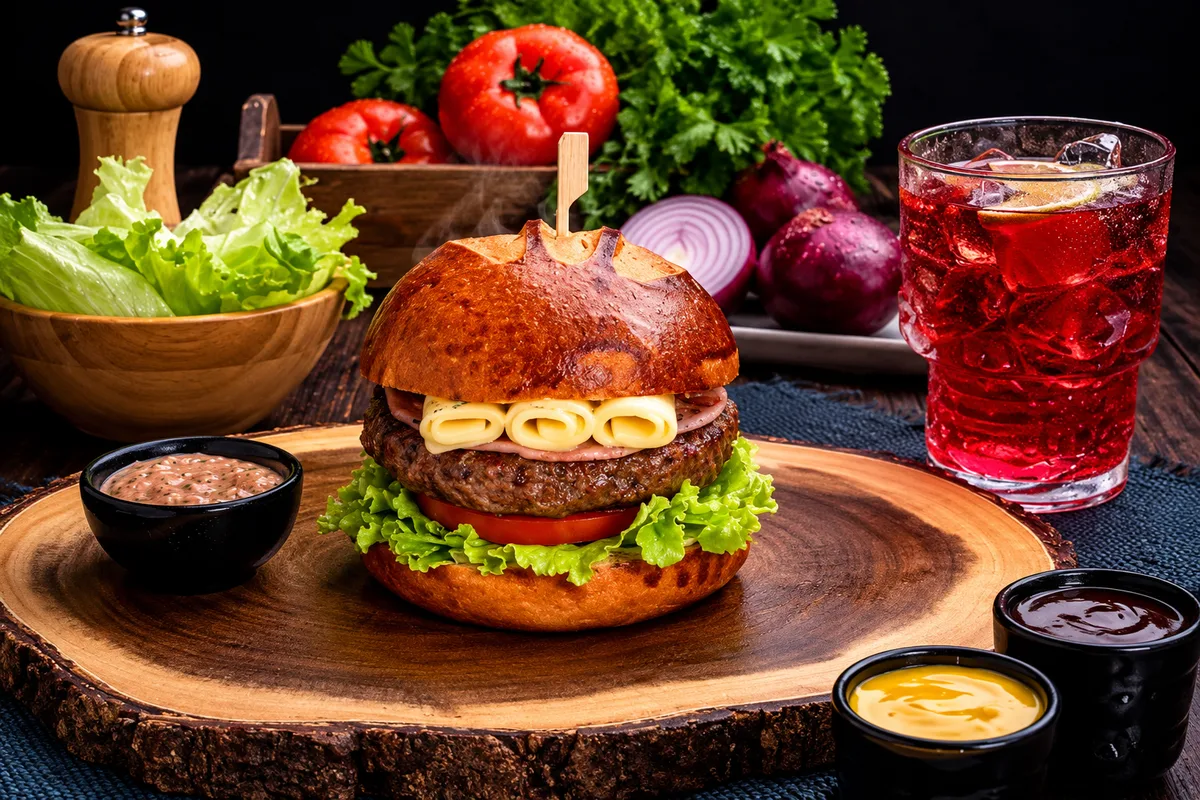 SCUDERIA - Hambúrguer Smash costela 100g — fotografia oficial