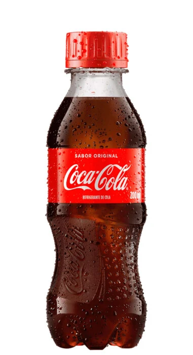 COCA-COLA PET 200ML — fotografia oficial