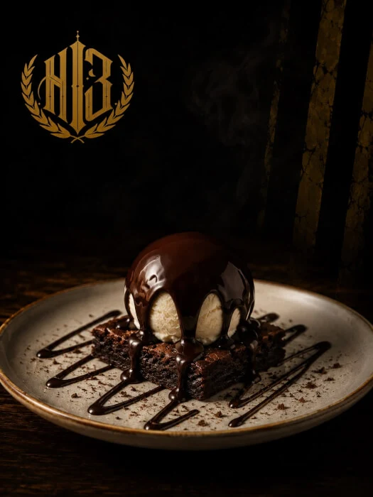 BROWNIE COM SORVETE — fotografia oficial