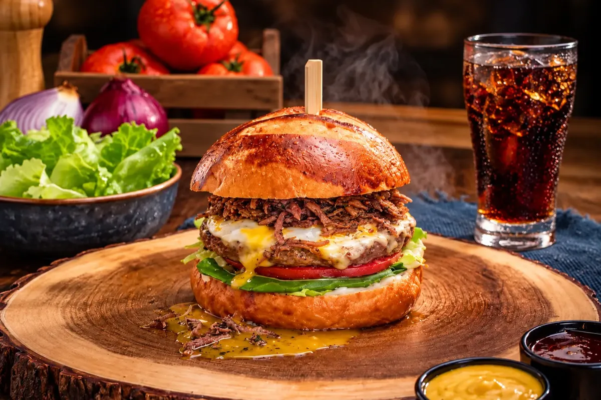 GASSER - Hambúrguer Smash costela 100g — fotografia oficial