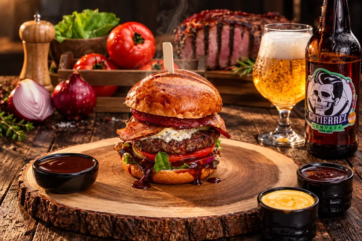 EL CAMINO - Hambúrguer Smash costela 100g — fotografia oficial